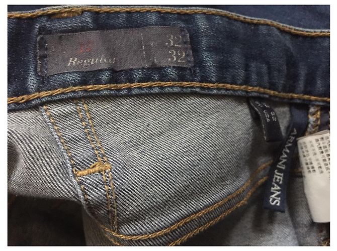 Talla Armani Jeans 32/32 Azul - vista 7