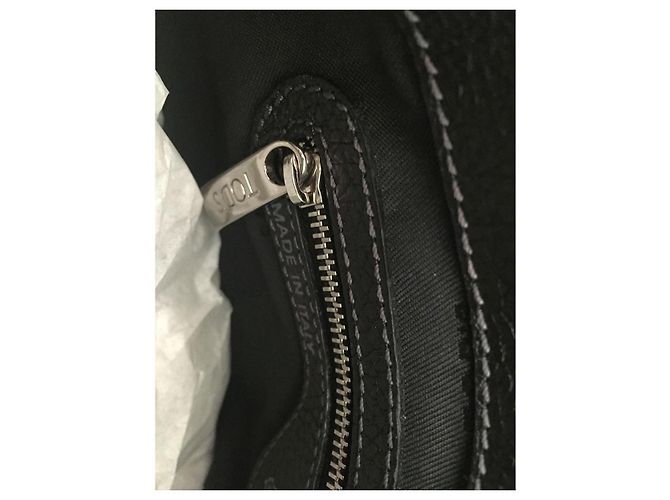 Borsa tote Tod's in vernice nera Nero - vista 4