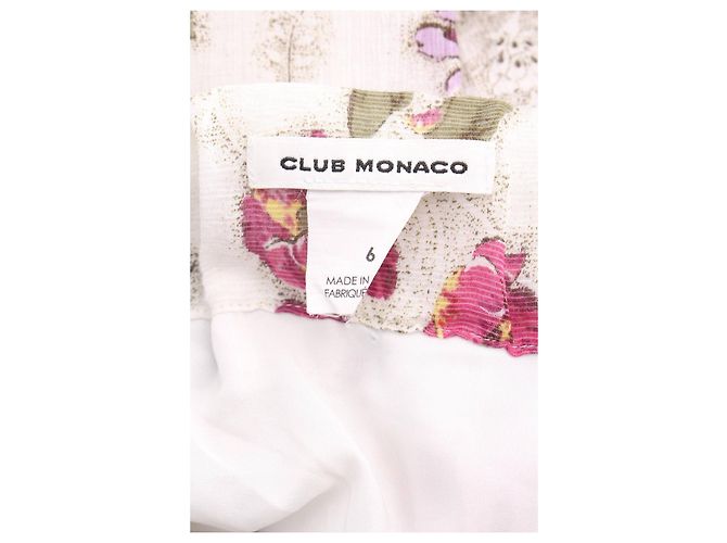 Falda floral Club Monaco de viscosa y poliamida Multicolor - vista 3