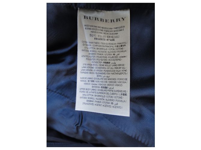 Burberry brit t peacoat 34/36 Azul - vista 2