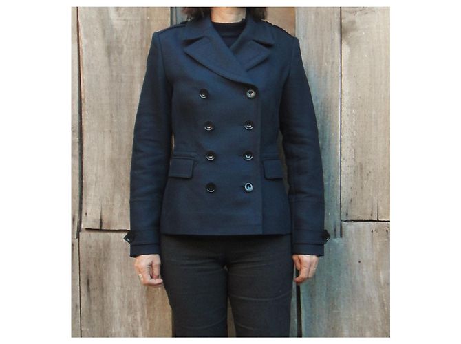 Burberry brit t peacoat 34/36 Azul - vista 9