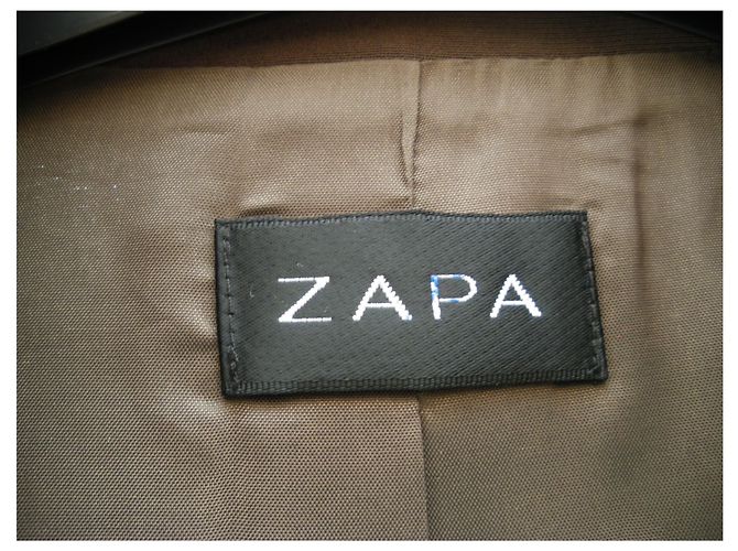 Zapa Perfecto Biker Jacke Khaki - Ansicht 5