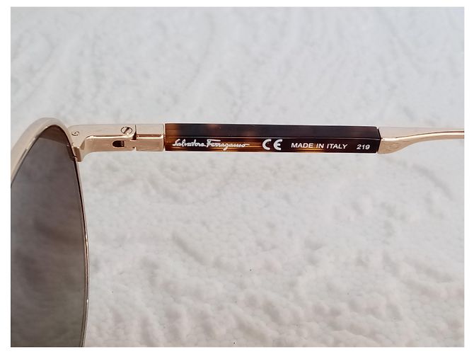 Sonnenbrille Salvatore Ferragamo Aviateur - Ansicht 4