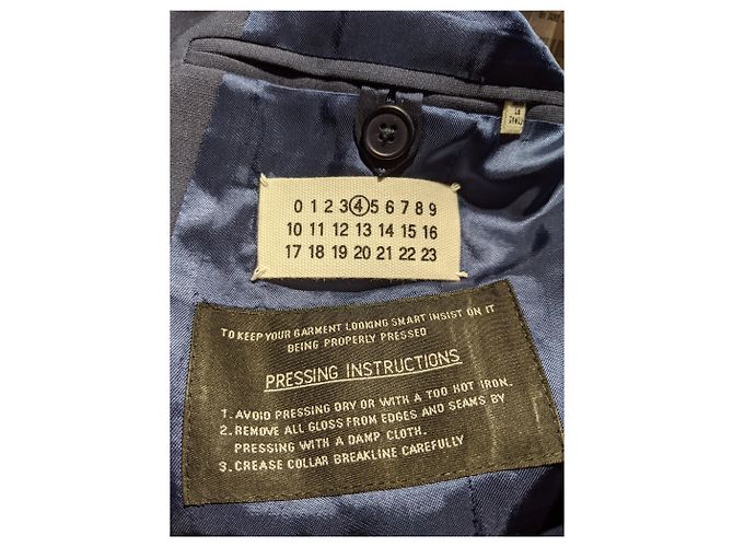 Maison Martin Margiela Blauer Blazer - Ansicht 9