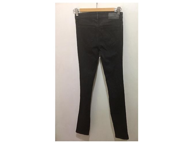 Vaqueros elásticos Diesel Super Skinny Nuevo Negro - vista 2