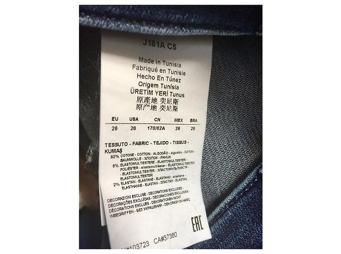 Armani Jeans, flaco, Tramo Azul - vista 5