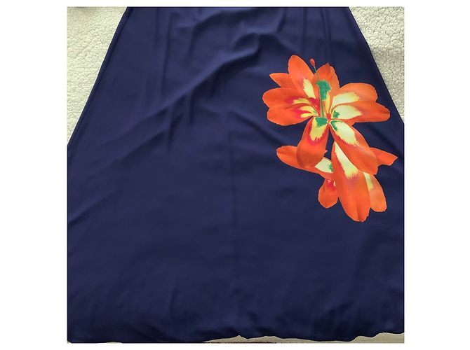 Pier Antonio Gaspari Tinte blau Kleid - Ansicht 11