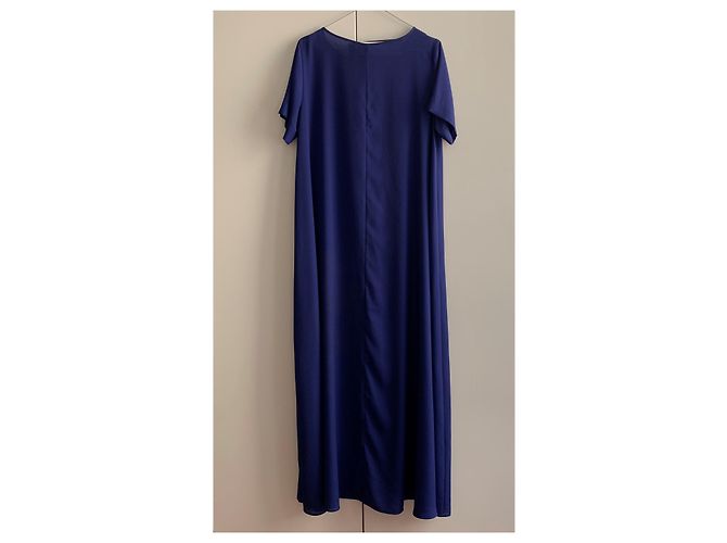 Pier Antonio Gaspari Tinte blau Kleid - Ansicht 2