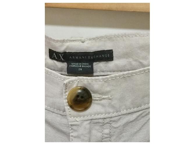 Pantalones Armani Exchange Beige - vista 2