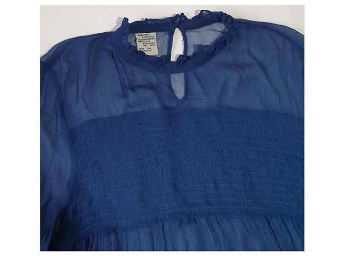 Blusa Baum und Pferdgarten Azul Turquesa de Viscosa - vista 2