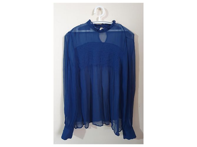 Blusa Baum und Pferdgarten Azul Turquesa de Viscosa - vista 3