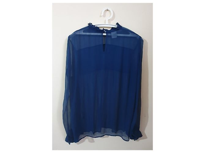 Blusa Baum und Pferdgarten Azul Turquesa de Viscosa - vista 4