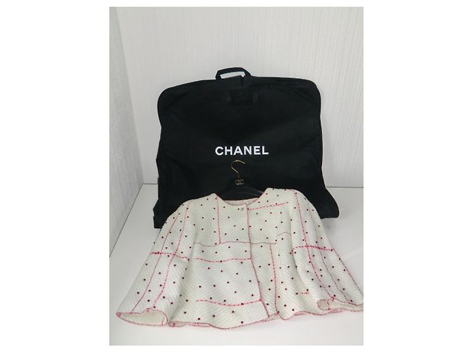 CHANEL Tweedjacke Aus weiß - view 5