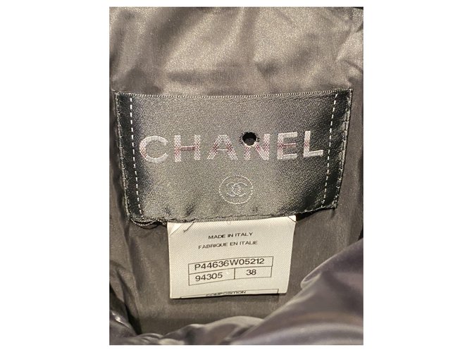 Chanel Capispalla per uomo Porpora Blu navy - vista 2
