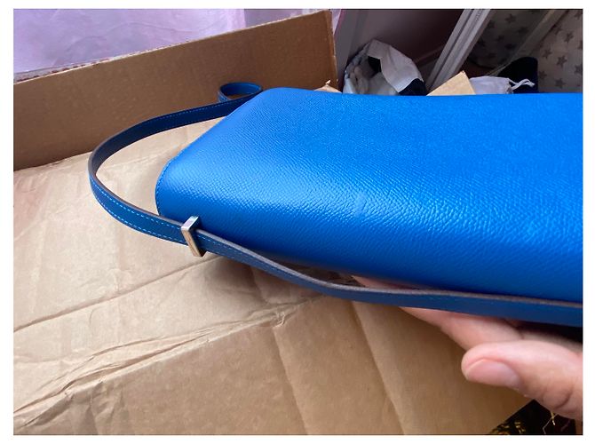 Borsa a mano Hermès Kelly 32 Rossa in Pelle Rosso - vista 10