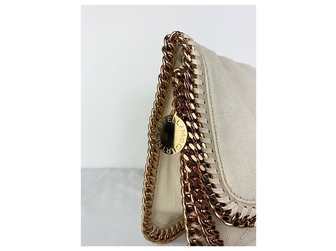 Stella Mc Cartney Borsa a tracolla Stella McCartney Falabella Eggshell Bianco sporco - vista 2