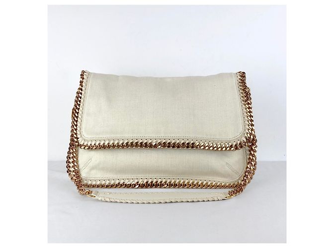 Stella Mc Cartney Borsa a tracolla Stella McCartney Falabella Eggshell Bianco sporco - vista 3