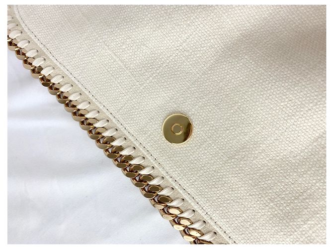 Stella Mc Cartney Borsa a tracolla Stella McCartney Falabella Eggshell Bianco sporco - vista 5