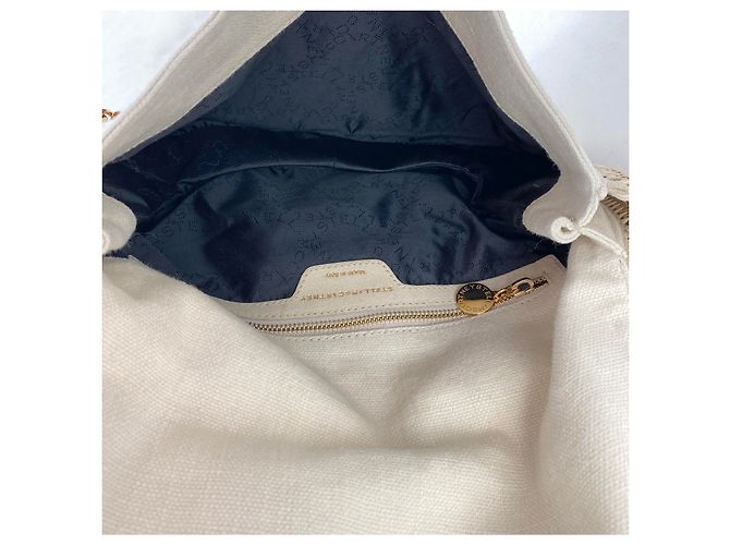 Stella Mc Cartney Borsa a tracolla Stella McCartney Falabella Eggshell Bianco sporco - vista 6