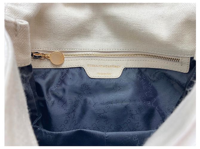 Stella Mc Cartney Borsa a tracolla Stella McCartney Falabella Eggshell Bianco sporco - vista 7