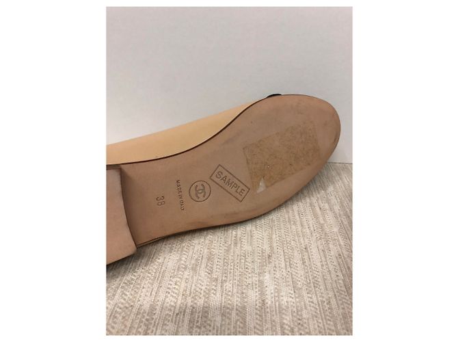 Cambon Chanel Bailarinas planas Beige - vista 5