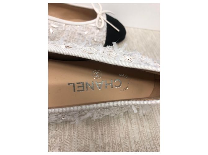 Cambon Chanel Tänzer Weiß - Ansicht 5