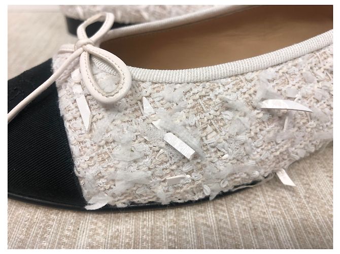 Cambon Chanel Tänzer Weiß - Ansicht 6