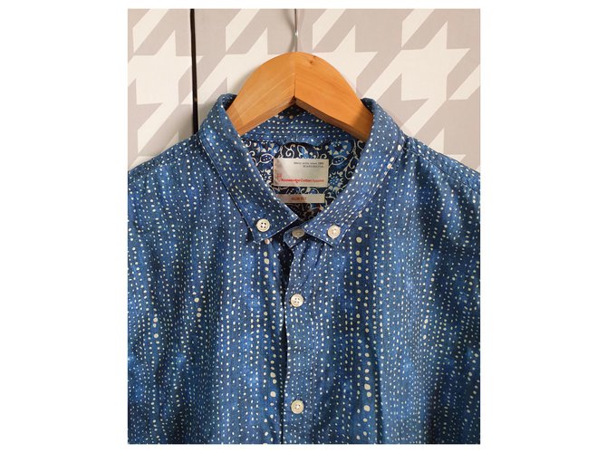 Autre Marque Knowledge Cotton Apparel Blau - Ansicht 2