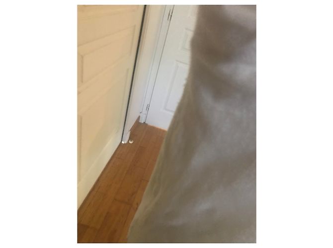 Rita & Zia Borsa tote in pelle e frange Beige Crema - vista 6
