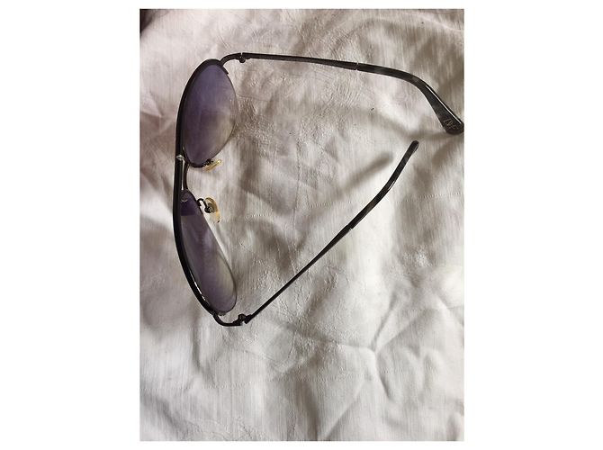 Diane Von Furstenberg Gafas de sol DvF Aviator Negro - vista 4