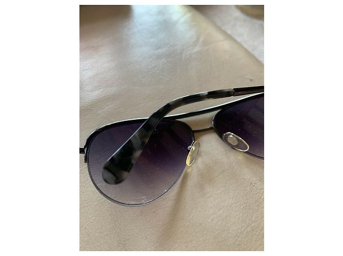 Diane Von Furstenberg Gafas de sol DvF Aviator Negro - vista 9