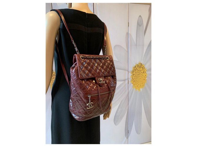 Rucksäcke Chanel Bordeaux - Ansicht 10