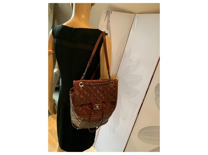 Rucksäcke Chanel Bordeaux - Ansicht 11