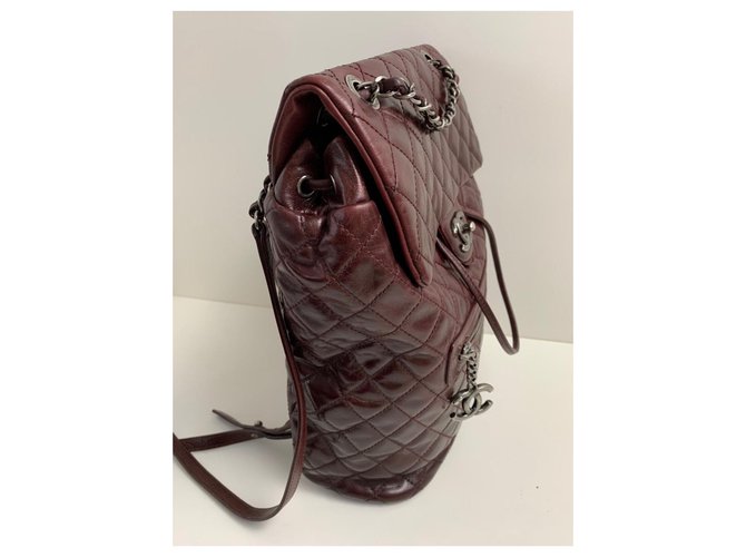 Rucksäcke Chanel Bordeaux - Ansicht 6