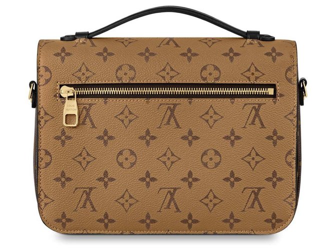 Louis Vuitton Monogramma Metis reverse Marrone - vista 4