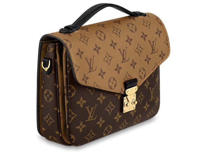 Louis Vuitton Monogramma Metis reverse Marrone - vista 6