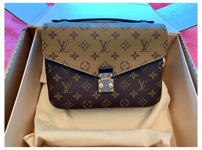 Louis Vuitton Monogramma Metis reverse Marrone - vista 2