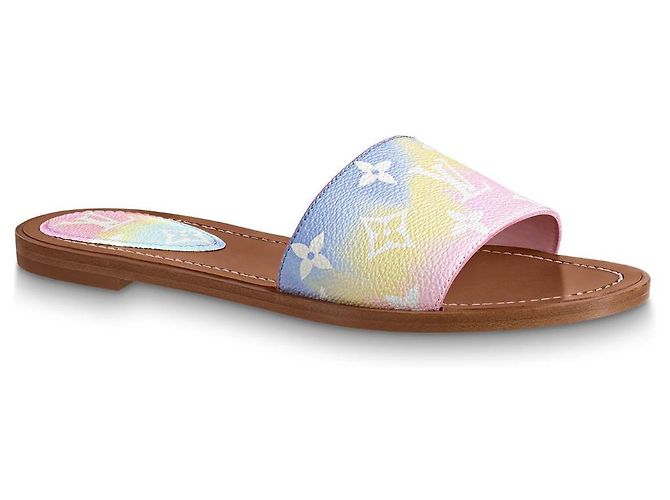 Louis Vuitton Mules Schuhe Escale LV Pink - Ansicht 4