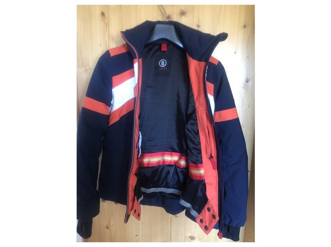 Bogner Giacca da sci Fire + Ice Bianco Blu Arancione - vista 4