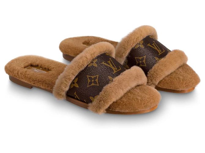 Louis Vuitton Muli LV nuovi Marrone - vista 2