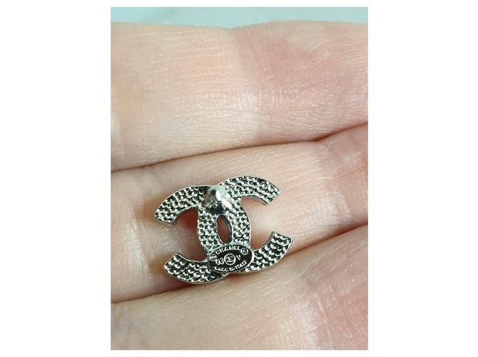 Chanel Aretes Plata - vista 3