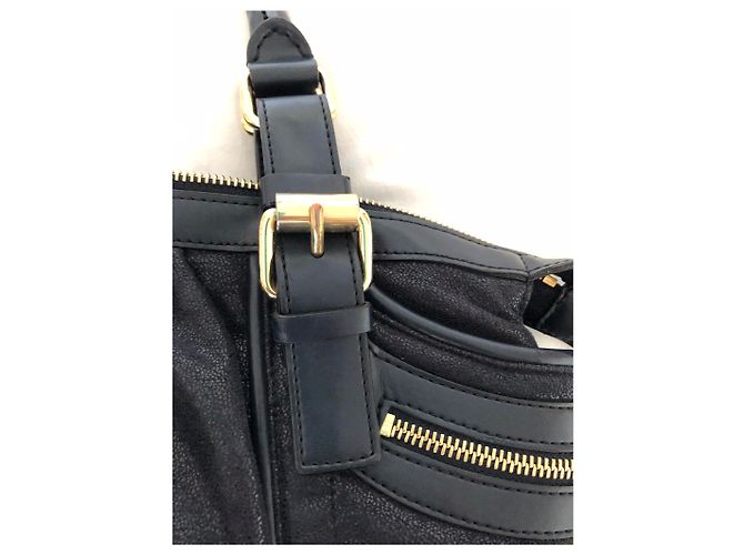 Stella Mc Cartney Borsa Stella McCartney in pelle blu navy - vista 19