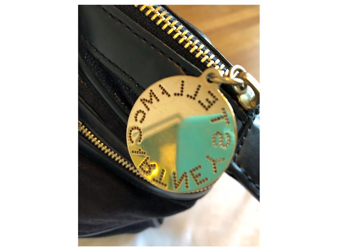 Stella Mc Cartney Borsa Stella McCartney in pelle blu navy - vista 7