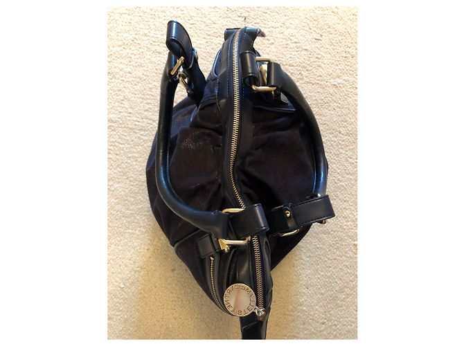 Stella Mc Cartney Borsa Stella McCartney in pelle blu navy - vista 9
