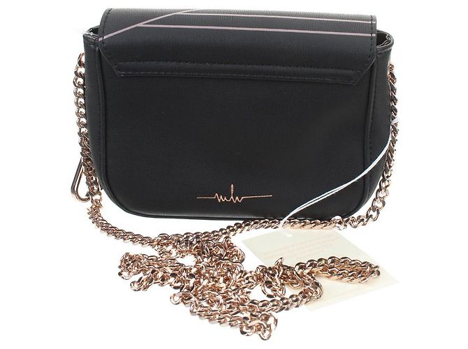 Autre Marque Marina Hoermanseder Minitasche Schwarz Öko-Leder - Ansicht 2