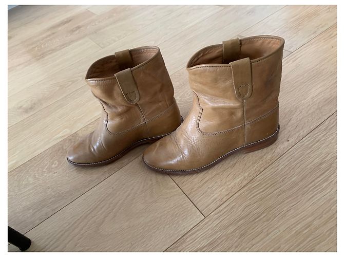 Isabel Marant Bota camelo crisi - vista 5