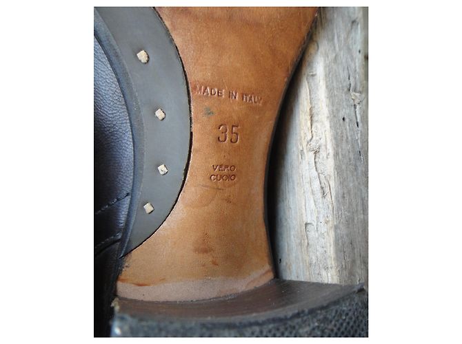 Costume National botas C'N'C 'traje nacional p 35 Marrón oscuro - vista 8