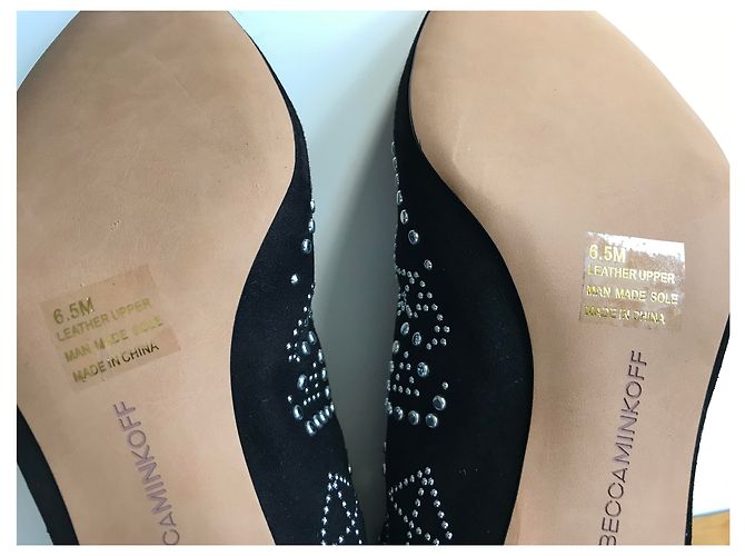 Rebecca Minkoff Stivali con borchie argento scamosciato nero - vista 12