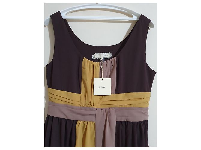 Anthology Paris Anthropologie A'reve Kleid Mehrfarben - Ansicht 3