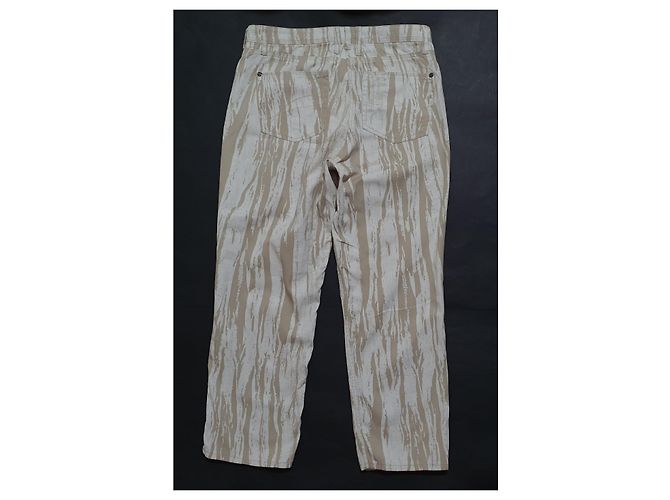 Pantalones Luisa Cerano de algodón Multicolor - vista 2